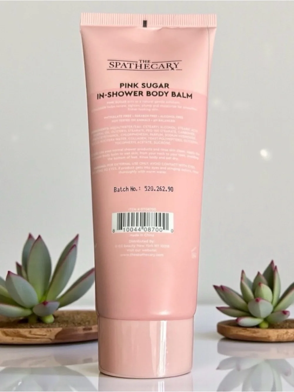 Spathecary Collagen Pink Sugar In-Shower Body Balm NEW